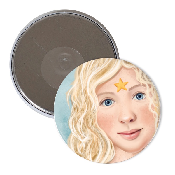 Anděl štěstí dívka