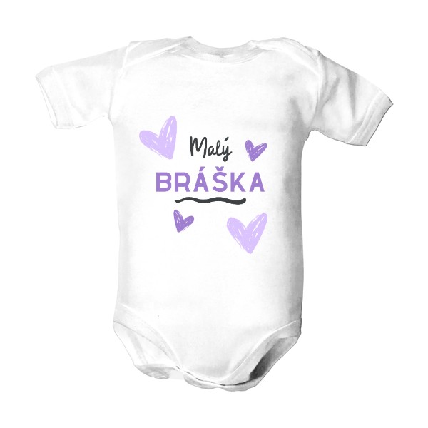 Dětské body s potiskem Malý bráška