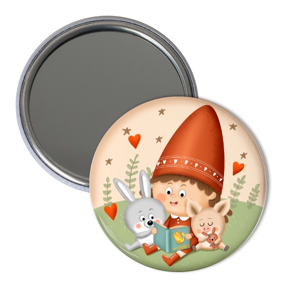 Skřítek holčička a kniha