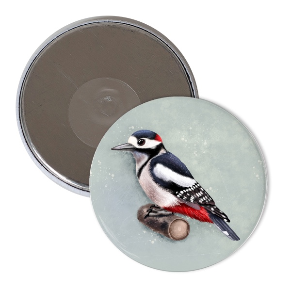 Strakapoud - kreslený